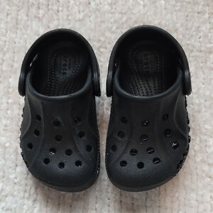 CROCS Kids Black Water Shoes